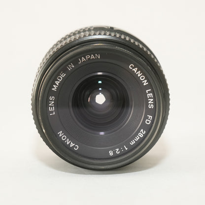 [ Excellent +5 ] Canon New FD 28mm F2.8