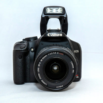 [ Good ] Canon EOS Kiss X2 / Rebel XSi / 450D with EF-S 18-55mm F3.5-5.6