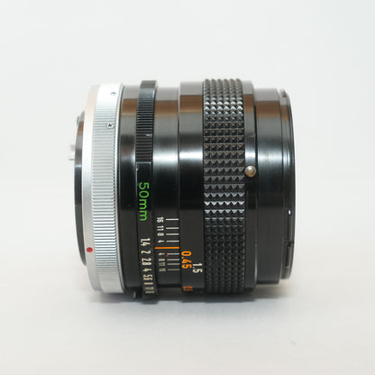 [ Excellent ] Canon FD 50mm F1.4 S.S.C.