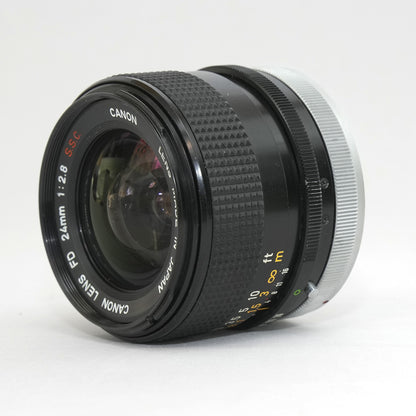 [ Good ] Canon FD 24mm F2.8 S.S.C