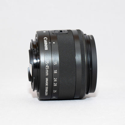 [ Near Mint ] Canon EF-M 15-45mm F3.5-6.3 IS STM
