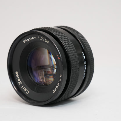 [ AS-IS ] CONTAX Carl Zeiss Planar T* 50mm F1.7 AEJ