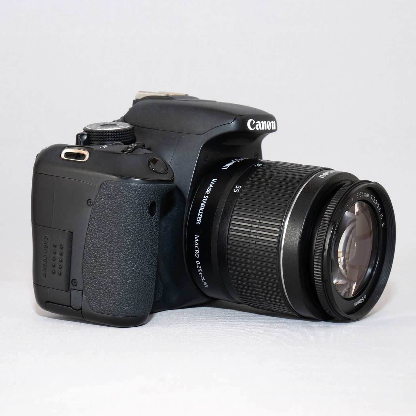 [ Good ] CANON EOS Kiss X5 EOS Rebel T3i EOS 600D with Lens EF-S 18-55mm F3.5-5.6 IS II STM