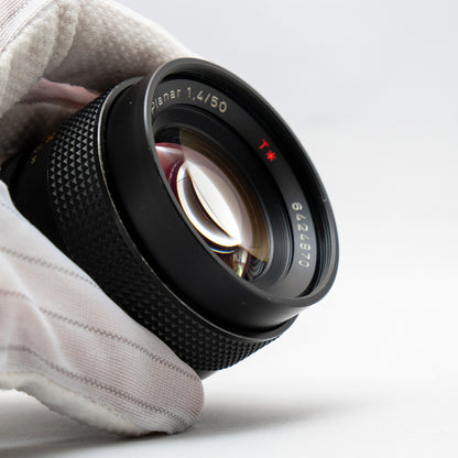 [ Near Mint ] CONTAX Carl Zeiss Planar T* 50mm F1.4 AEJ
