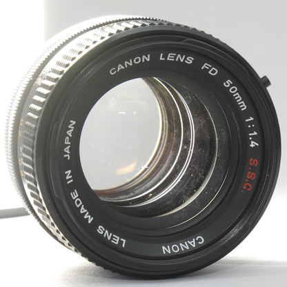 [ Good ] Canon FD 50mm F1.4 S.S.C.