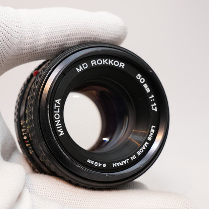 [ Bargain ] MINOLTA  MD ROKKOR 50mm F1.7