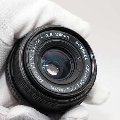 [ Excellent +5 ] PENTAX SMC PENTAX-M 28mm F2.8 K mount