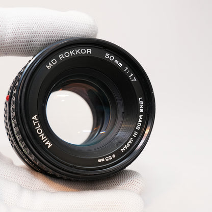[ Bargain ] MINOLTA  MD ROKKOR 50mm F1.7