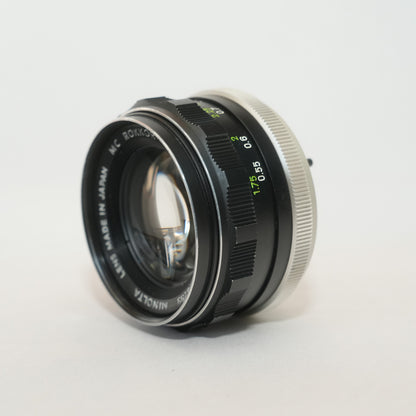 [ Bargain ] MINOLTA  MC ROKKOR-PF 50mm F1.7