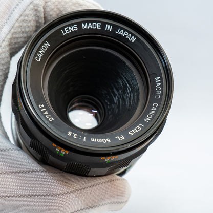 [ Good ] Canon FL 50mm F3.5 MACRO