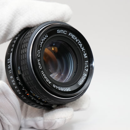[ Near Mint ] PENTAX SMC PENTAX-M 50mm F1.7 K mount