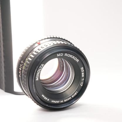 [ Bargain ] MINOLTA  MD ROKKOR 50mm F1.7
