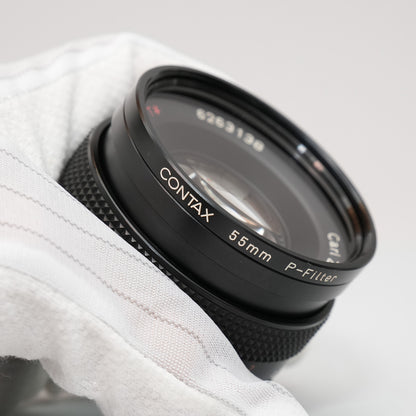[ Excellent +5 ] CONTAX Carl Zeiss Planar T* 50mm F1.7 AEJ