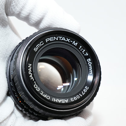 [ Excellent ] PENTAX SMC PENTAX-M 50mm F1.7 K mount