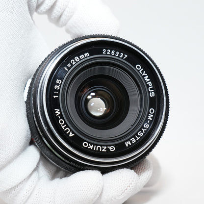 [ Near Mint ] OLYMPUS G.ZUIKO Auto-W 28mm F3.5
