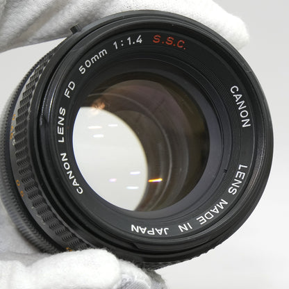 [ Good ] Canon FD 50mm F1.4 S.S.C.