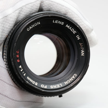 [ Bargain ] Canon FD 50mm F1.4 S.S.C.