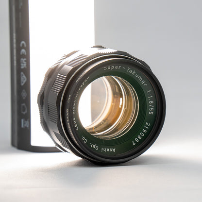 [ Near Mint ] Pentax M42 Super Takumar 55mm F1.8