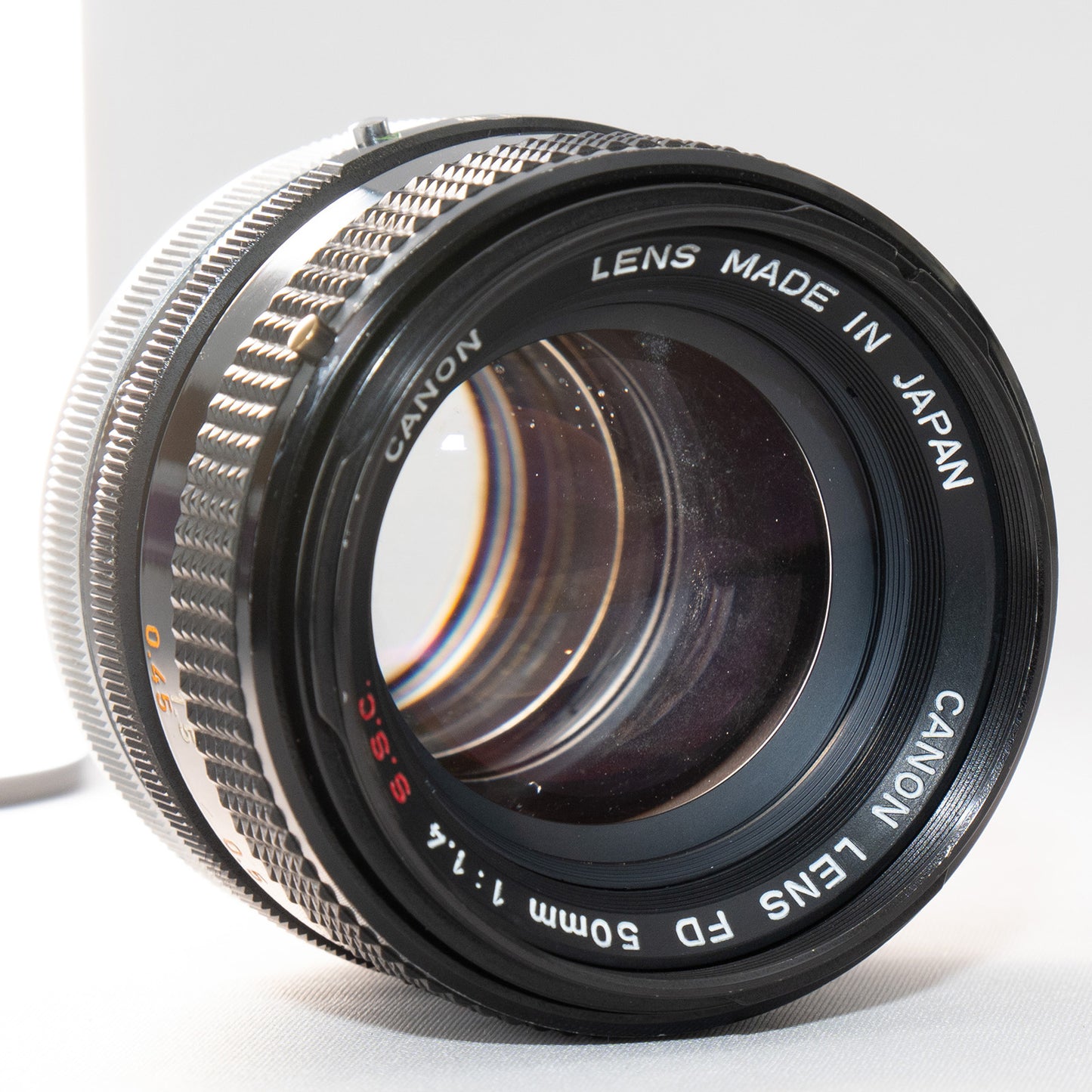 [ Good ] Canon FD 50mm F1.4 S.S.C.