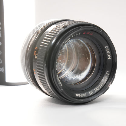 [ Bargain ] Canon FD 50mm F1.4 S.S.C.