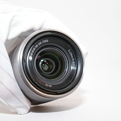 [ Excellent +5 ] SONY E 18-55mm F3.5-5.6 OSS SEL1855