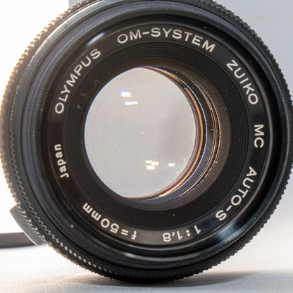 [ Good ] OLYMPUS OM-System Zuiko MC Auto-S 50mm F1.8