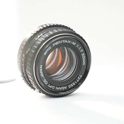 [ Excellent ] PENTAX SMC PENTAX-M 50mm F1.7 K mount