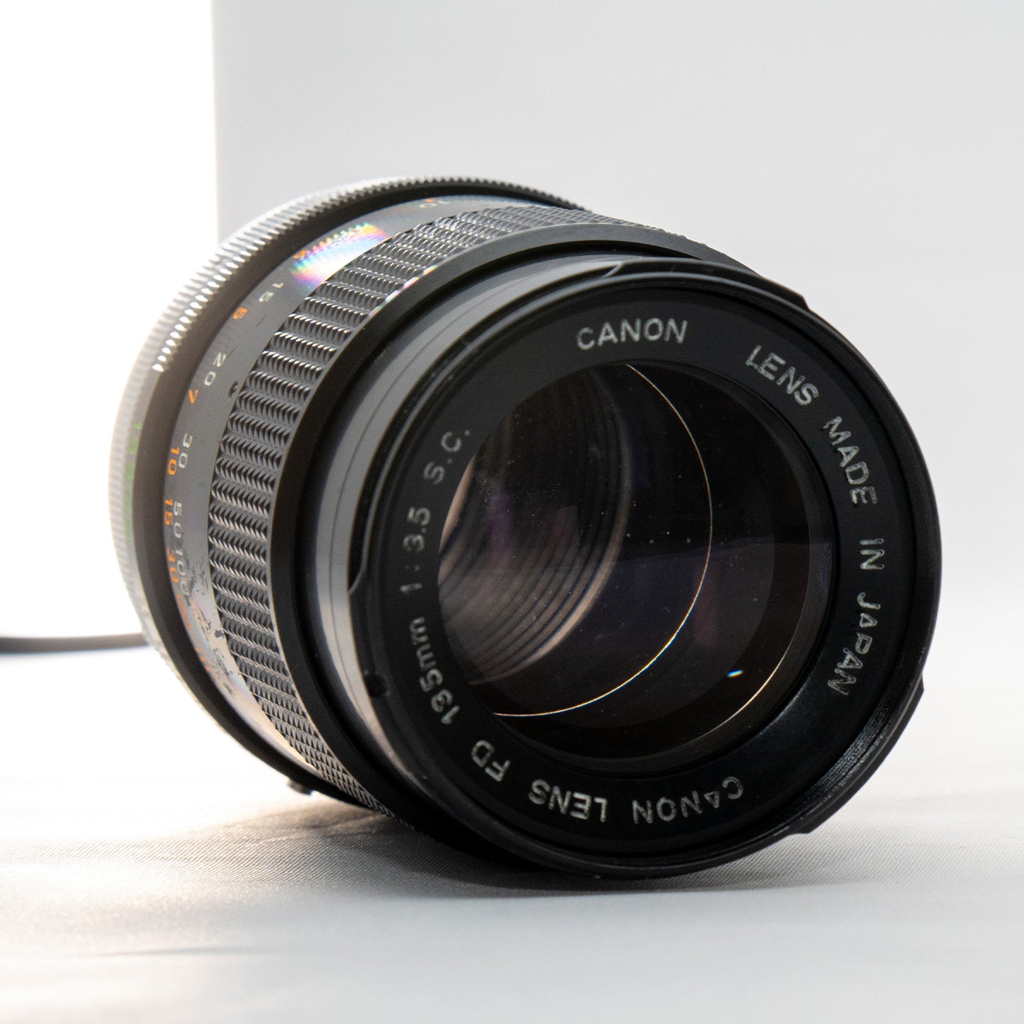 [ Excellent +5 ] Canon FD 135mm F3.5 S.C.