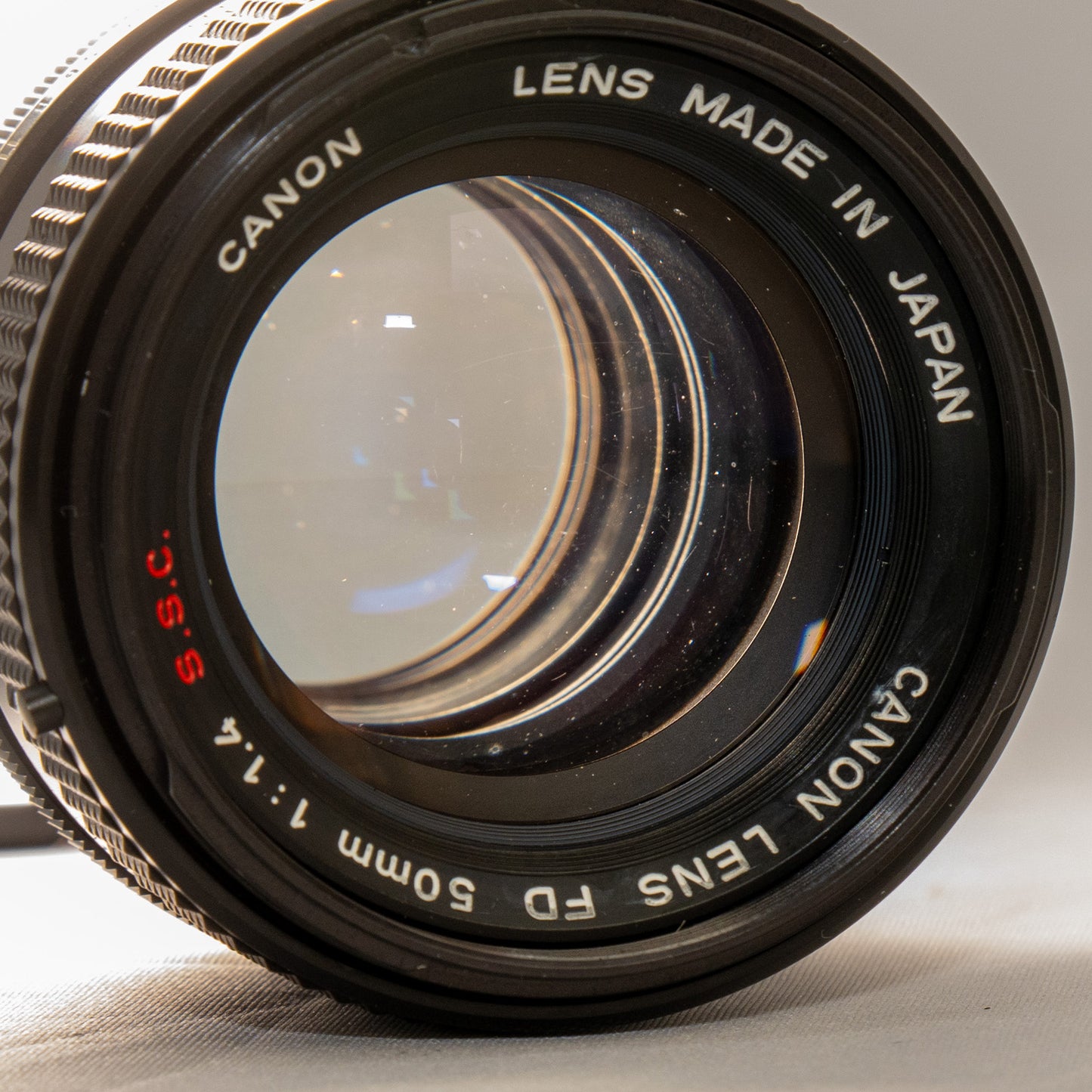 [ Excellent +5 ] Canon FD 50mm F1.4 S.S.C.