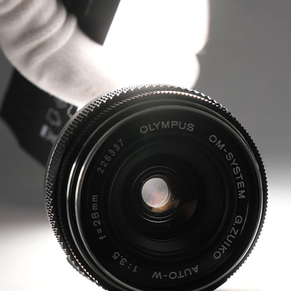 [ Near Mint ] OLYMPUS G.ZUIKO Auto-W 28mm F3.5