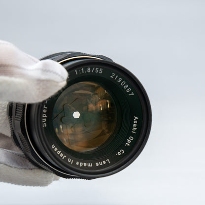 [ Near Mint ] Pentax M42 Super Takumar 55mm F1.8