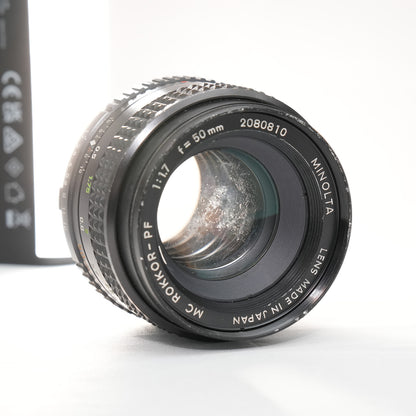 [ Bargain ] MINOLTA  MC ROKKOR-PF 55mm F1.7