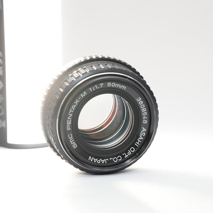 [ Near Mint ] PENTAX SMC PENTAX-M 50mm F1.7 K mount
