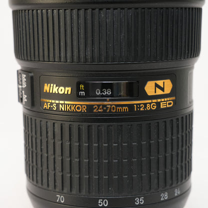 [ Near Mint ] Nikon AF-S Nikkor 24-70mm F2.8G ED N