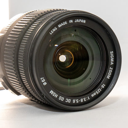 [ Excellent ] SIGMA DC EF-S 18-125mm F3.8-5.6 HSM