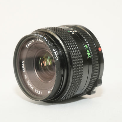 [ Excellent +5 ] Canon New FD 28mm F2.8