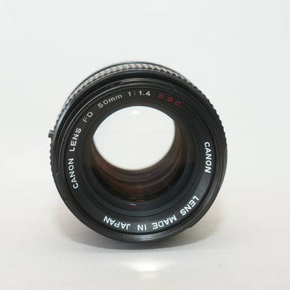 [ Excellent ] Canon FD 50mm F1.4 S.S.C.
